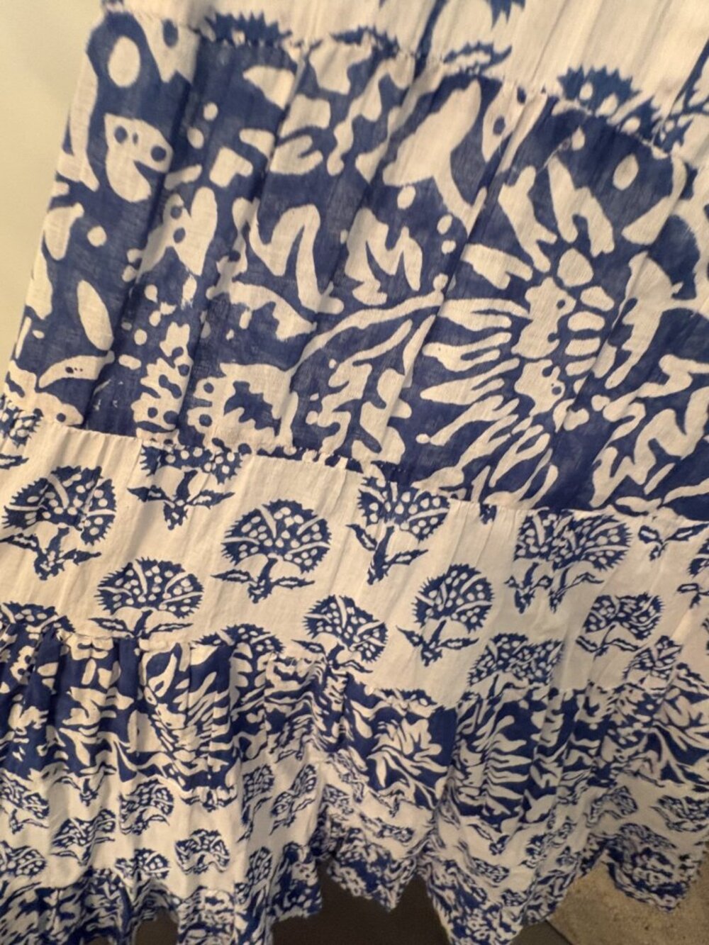 Beautiful Orient 499 Spring-Summer midi-maxi lightweight cotton dress - Picture 3 of 13